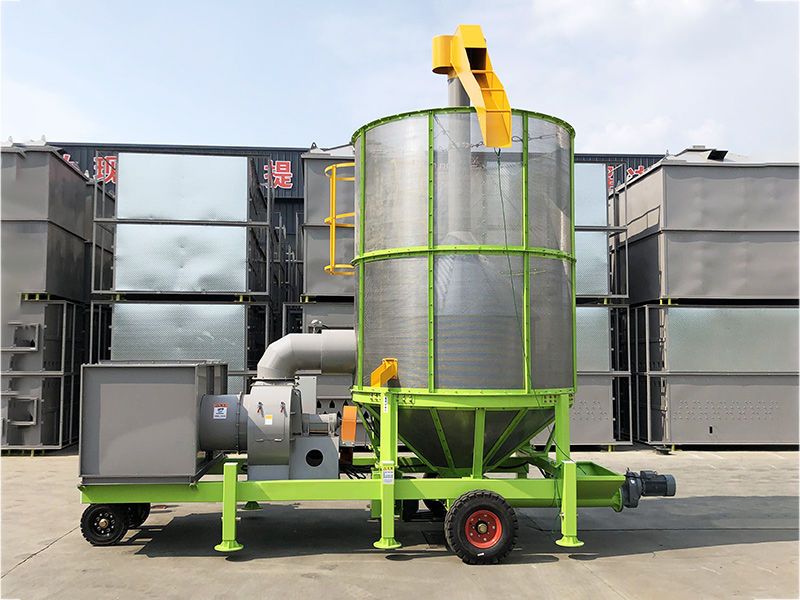 What is a fixed grain dryer?